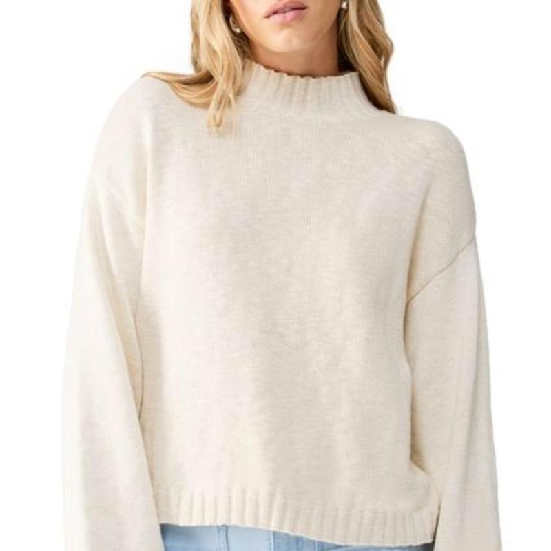 Sanctuary Clothing Off Duty Sweater In White