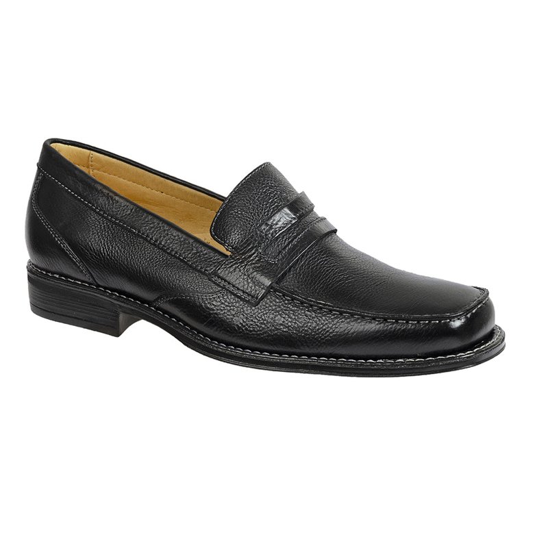 Shop Sandro Moscoloni Andy Penny Loafer In Black