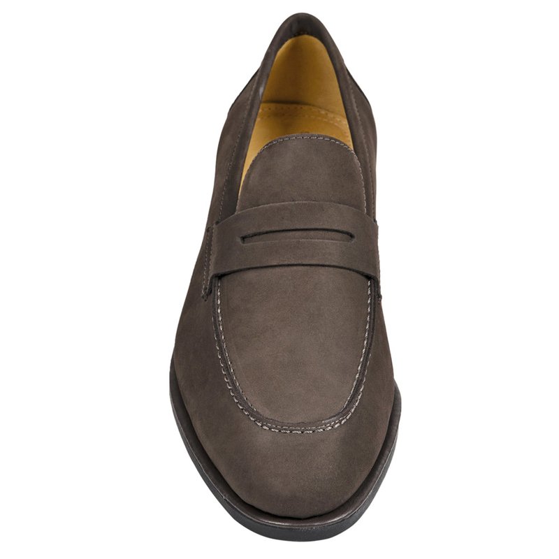 Sandro Moscoloni Antoine Mocc Penny S.o. Nobuck Shoes In Brown