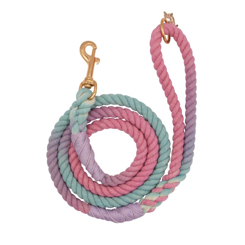 Sassy Woof Dog Rope Leash In Pink