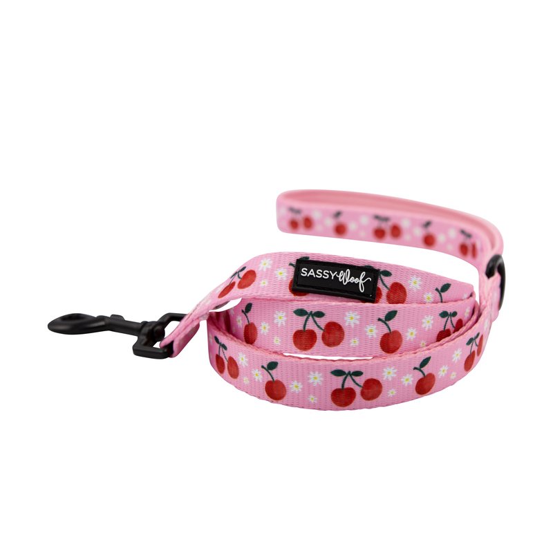 Sassy Woof Leash In Pink
