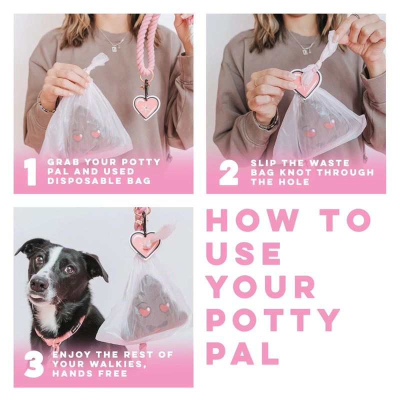 Shop Sassy Woof Potty Pal In Pink