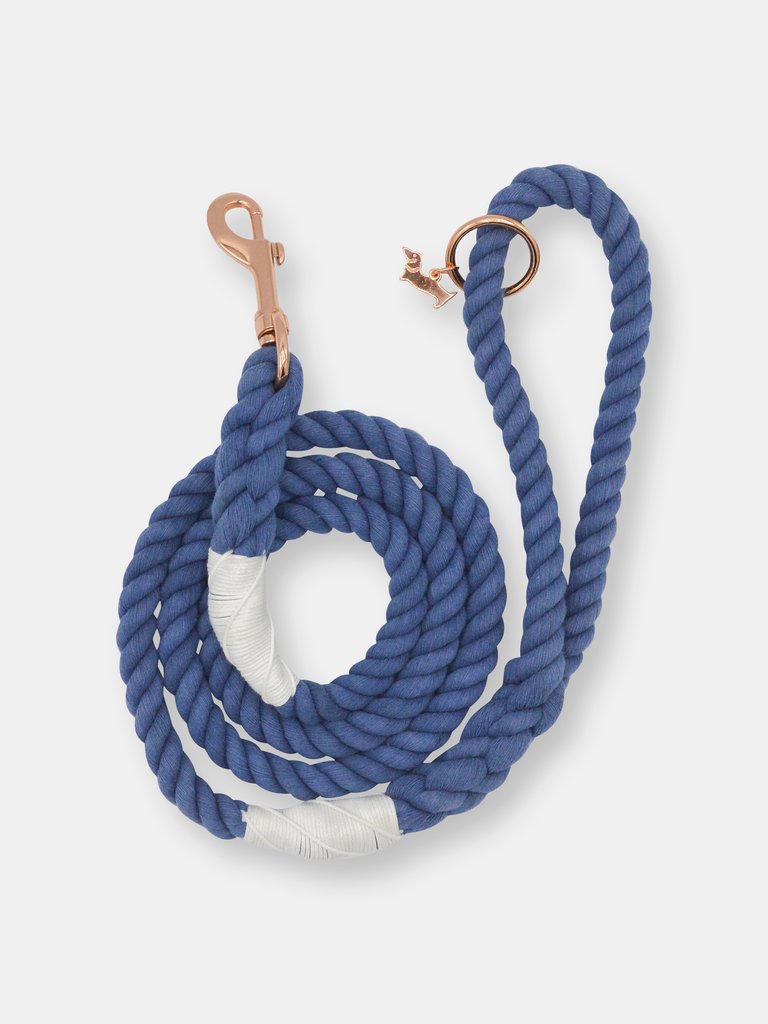 Rope Leash - Nautical - Navy