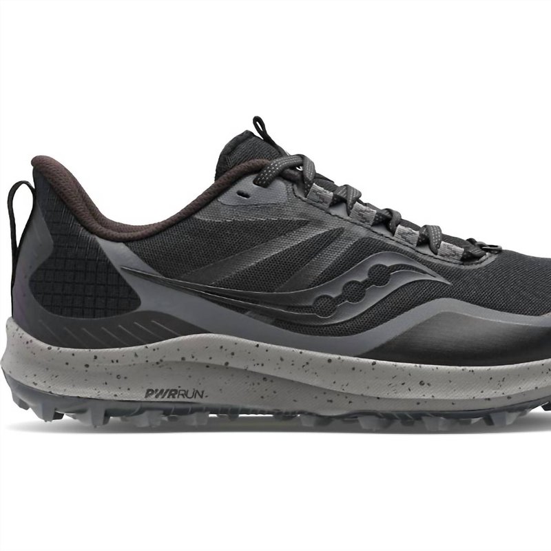 Shop Saucony Peregrine 12 Men's Trail Shoe In Grey
