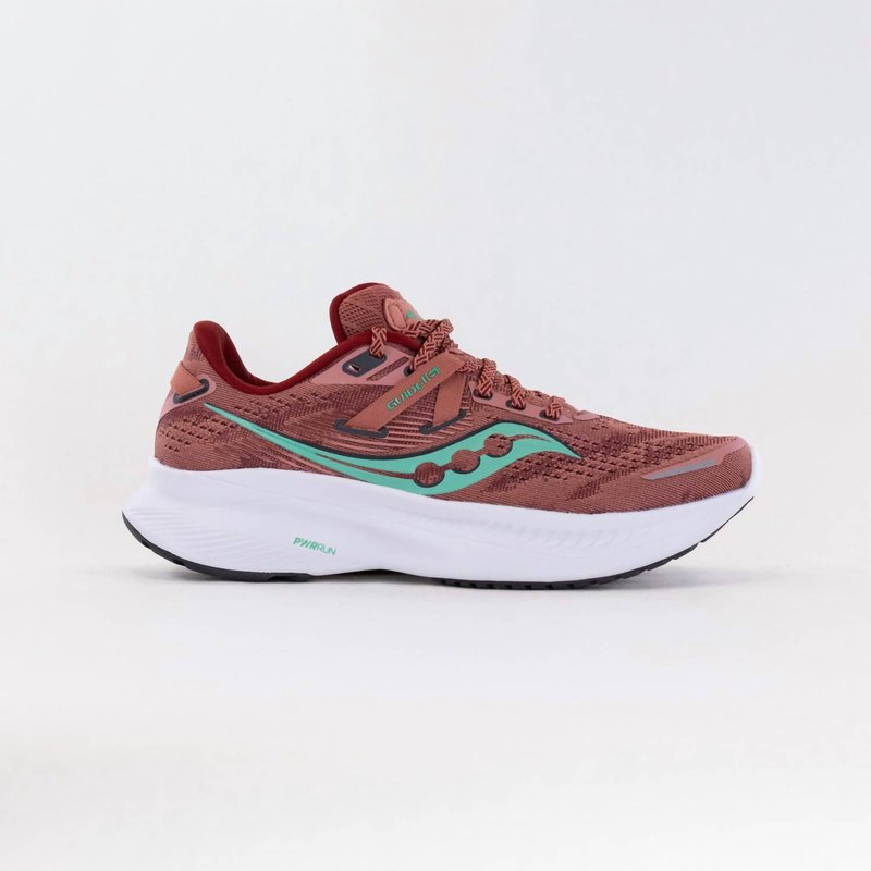 Shop Saucony Women's Guide 16 Sneakers In Red