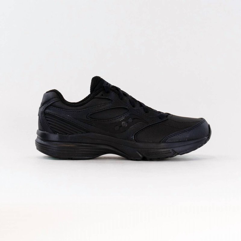 Shop Saucony Women's Integrity Walker V3 Sneakers In Black