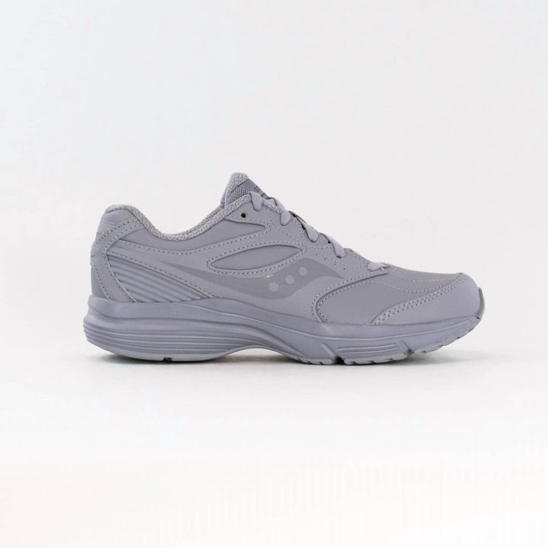 Shop Saucony Women's Integrity Walker V3 Wide Sneakers In Grey