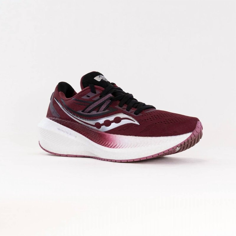 Shop Saucony Women's Trimuph 20 Sneakers In Red
