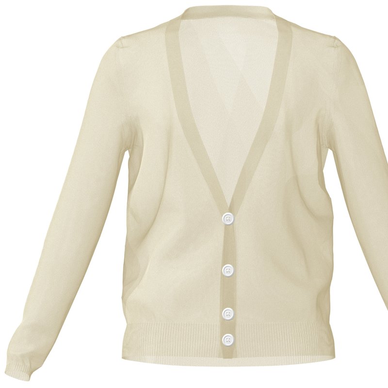 Save As Sol Cardigan In White
