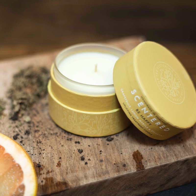 Scentered Happy Travel Aromatherapy Candle