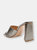 Lizah Metallic Leather Sandal