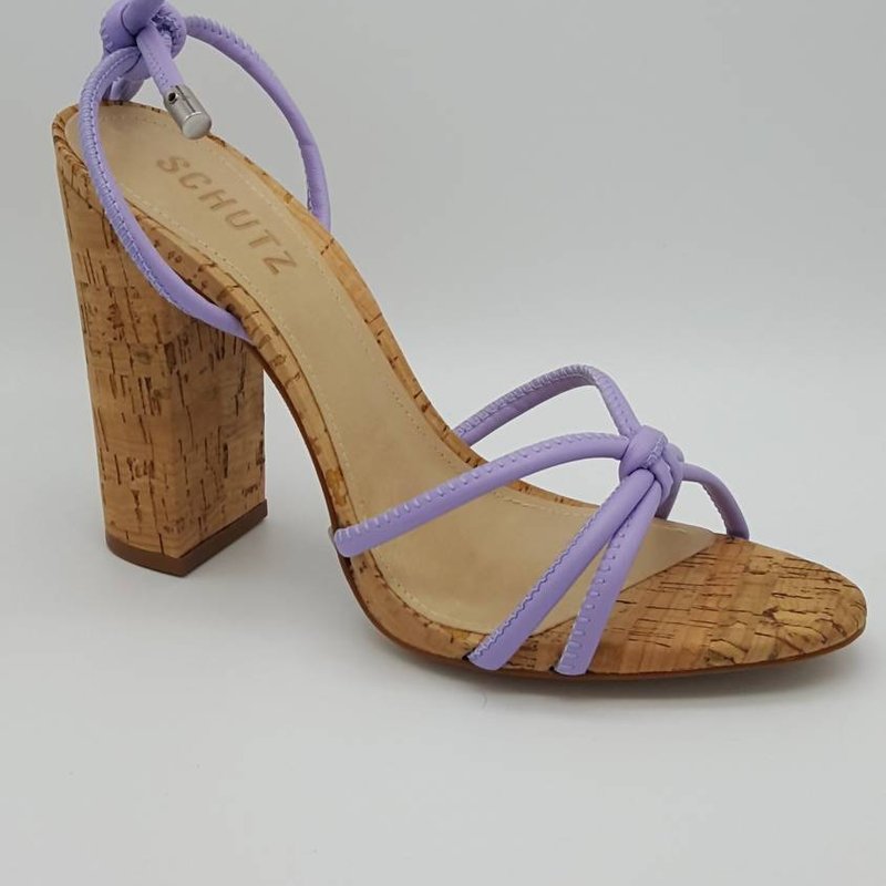 Shop Schutz Suzy Sandals In Purple