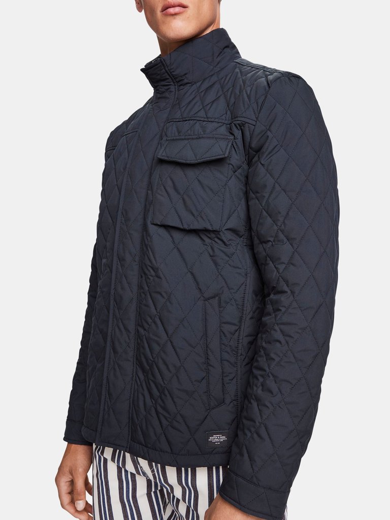 Classic Short Quilted Jacket