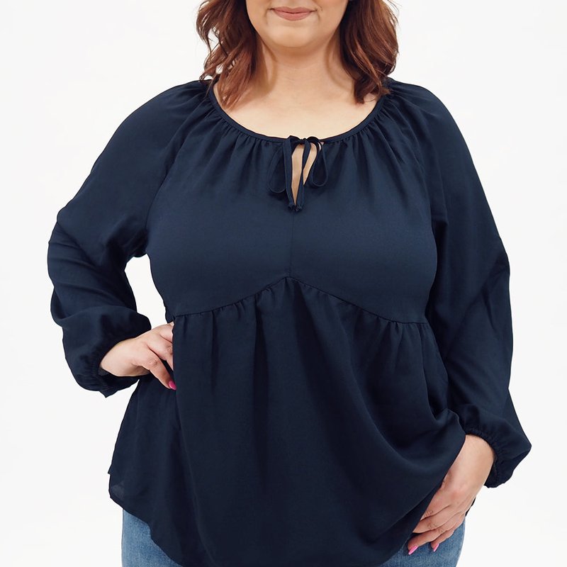 Sealed With A Kiss Marissa Top In Blue