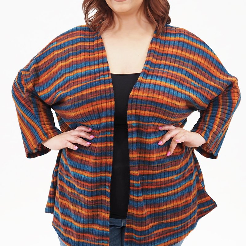 Sealed With A Kiss Ruth Cardigan In Orange