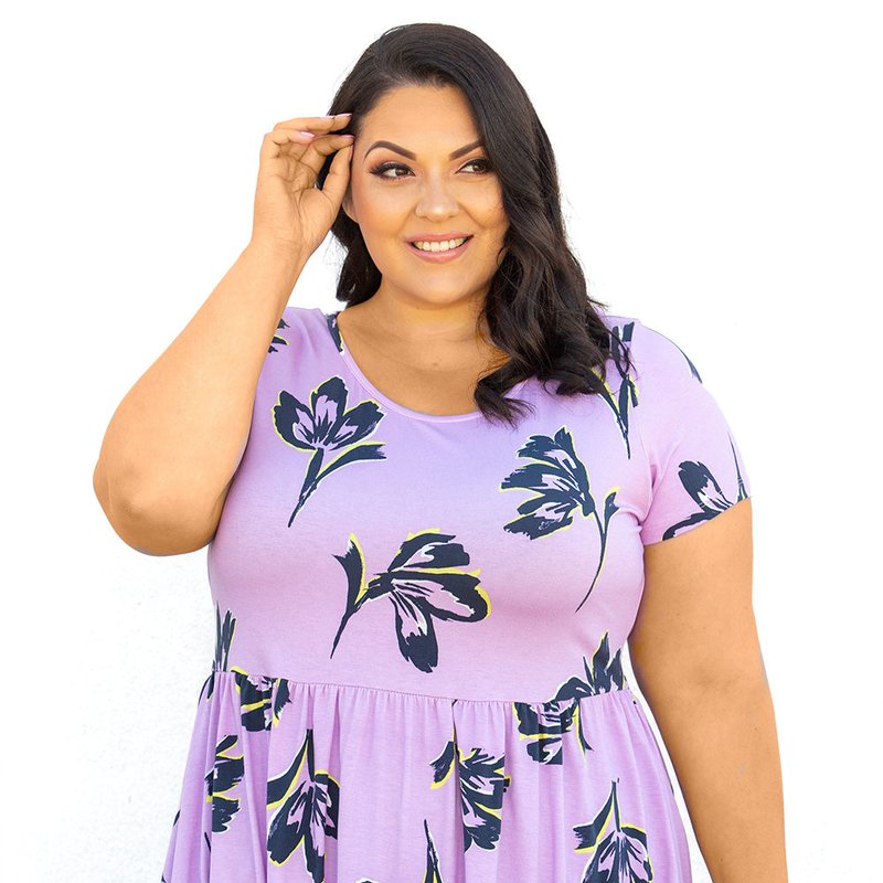 Sealed With A Kiss Samantha Top In Purple