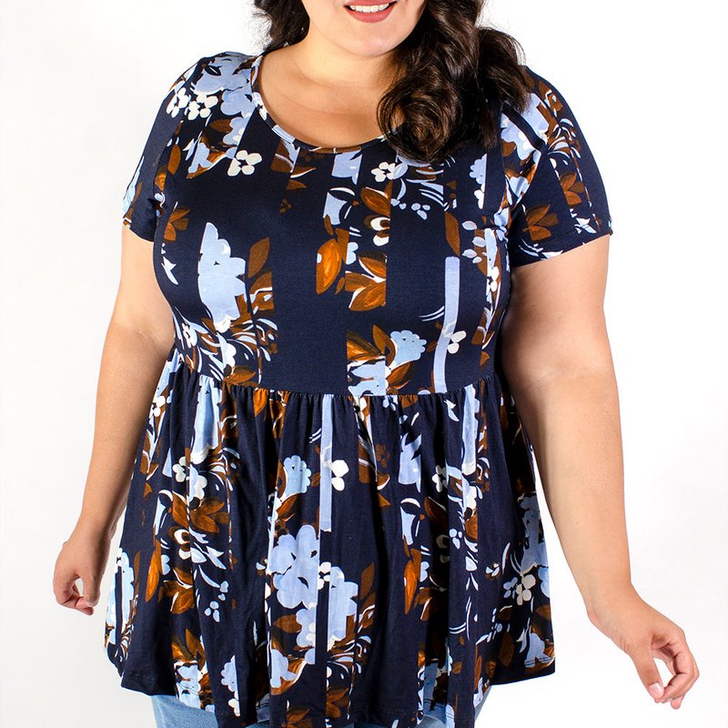 Sealed With A Kiss Samantha Top In Blue
