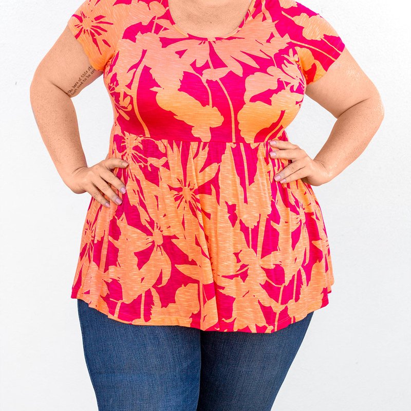 Sealed With A Kiss Samantha Top In Orange