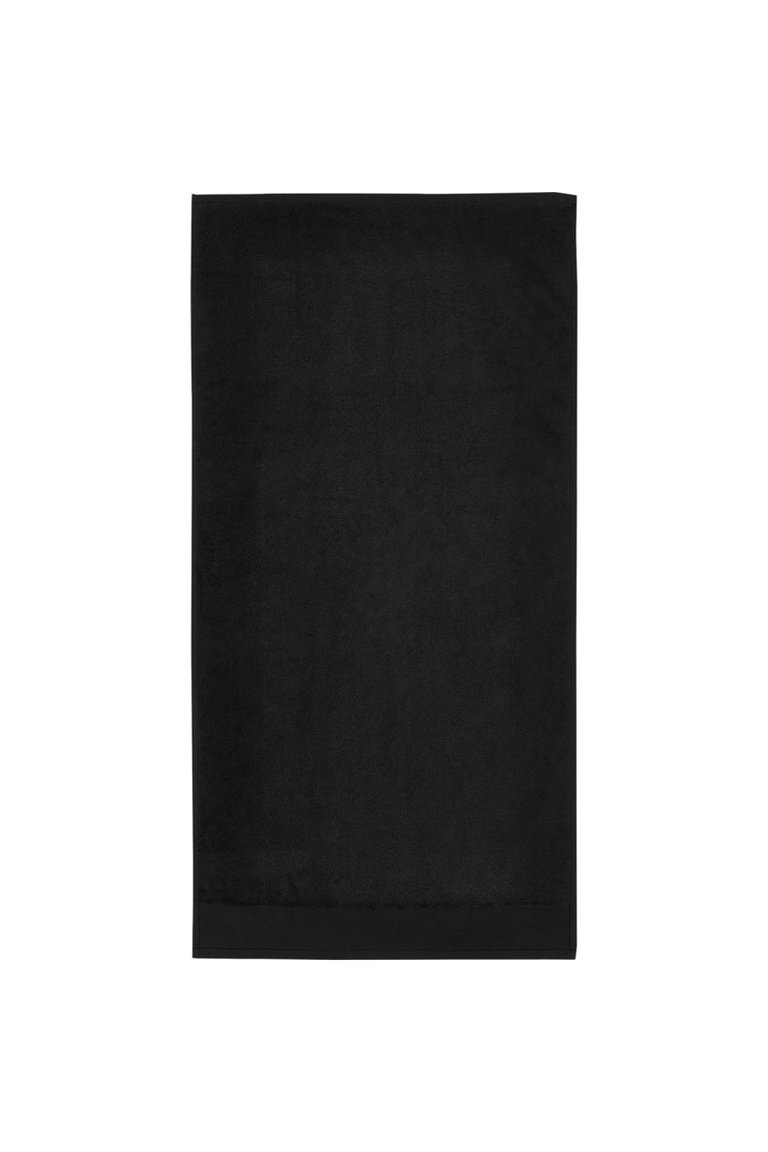 Ellie Bath Towel - Solid Black - Solid Black