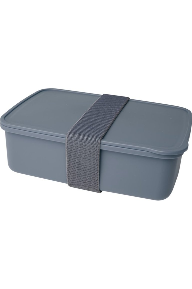 Seasons Dovi Plastic Lunch Box - Gray