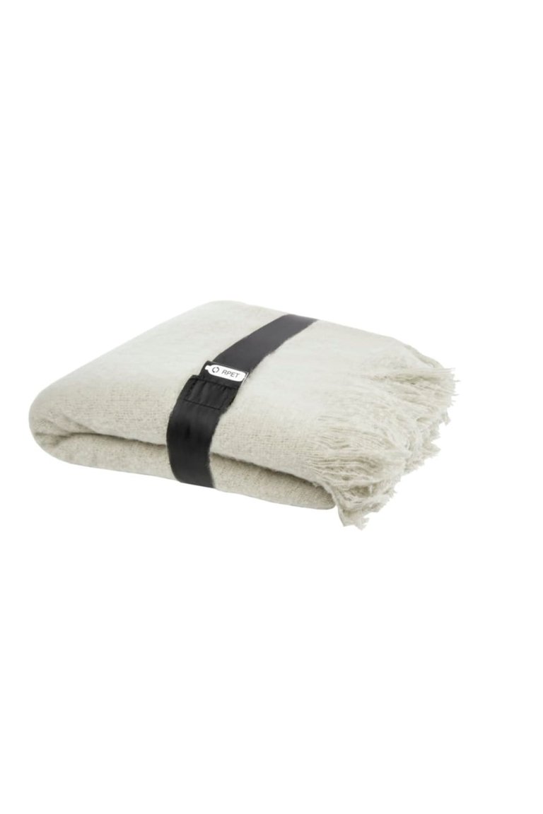 Seasons Faux Mohair Blanket (Light Grey) (One Size) - Light Grey