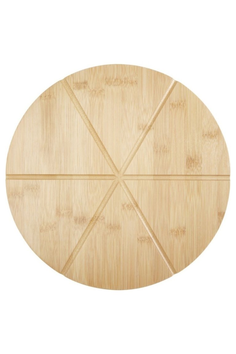 Seasons Mangiary Bamboo Pizza Cutter Set (Pack of 3) (Natural) (One Size)