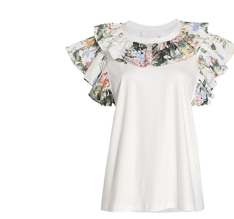 Shop See By Chloé Top -crystal White