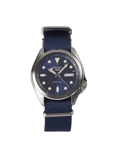 Seiko Mens 5 Sports SRPE63K1 Blue Dial Nylon Strap Automatic Watch product