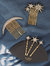 Set of 5 Celestial Hair Pins and Hair Comb