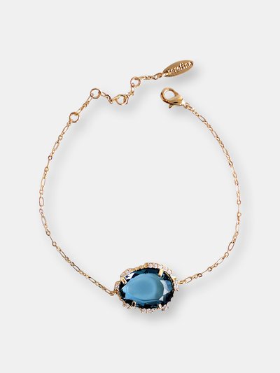 Serefina Single Stone Bracelet - London Blue product