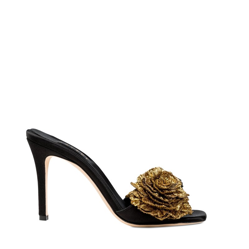 Shop Serena Uziyel Lavinia Black High-heel Sandal
