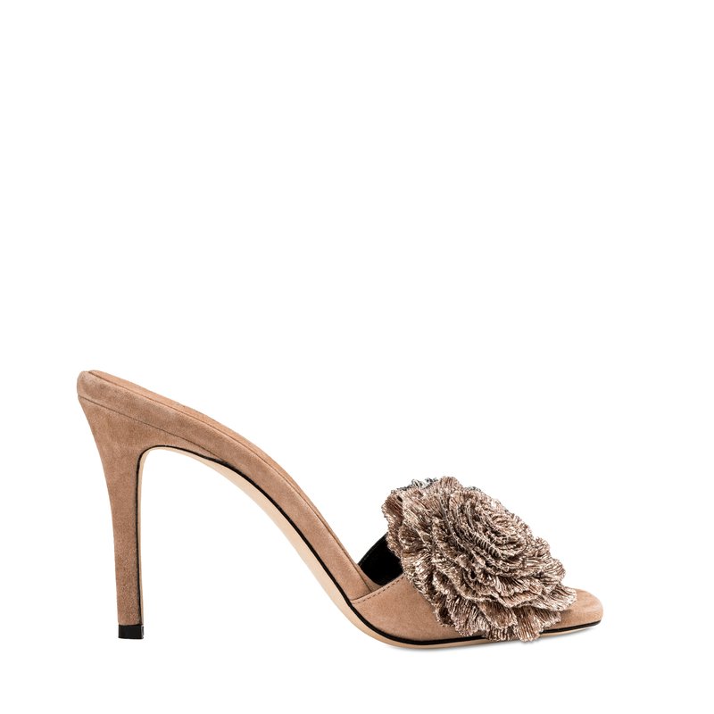 Shop Serena Uziyel Lavinia Prailine & Blush High-heel Sandal In Brown