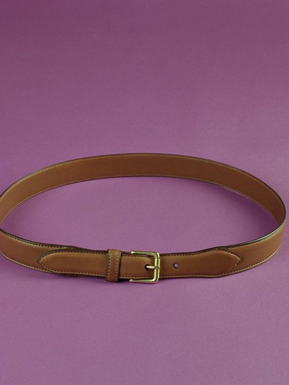 Sfalci Amie 26mm Tapered Bow Belt In Brown