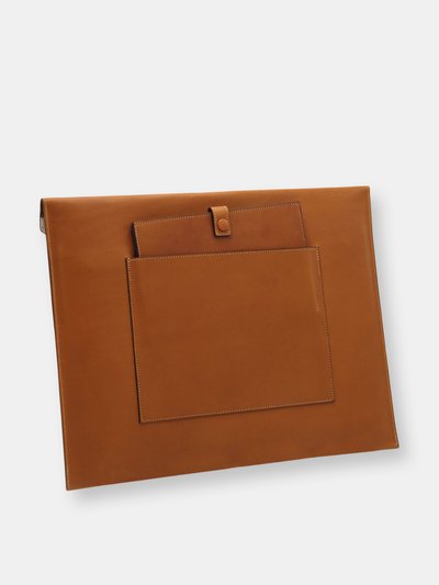 SFALCI Carpeta Portfolio Sleeve With Pocket - Classic Tan product