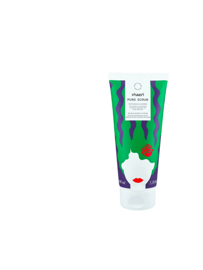 Shaeri Pure Scrub enriched with sea salt, aloe vera and prickly pear product