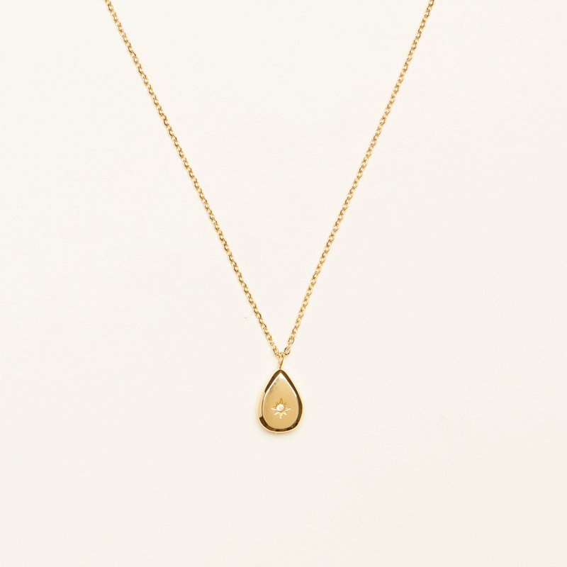 Shapes Studio Dainty Charm Necklace In Gold