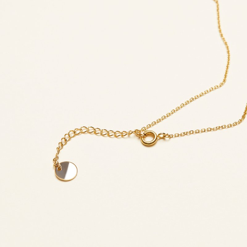 Shop Shapes Studio Dainty Charm Necklace In Gold