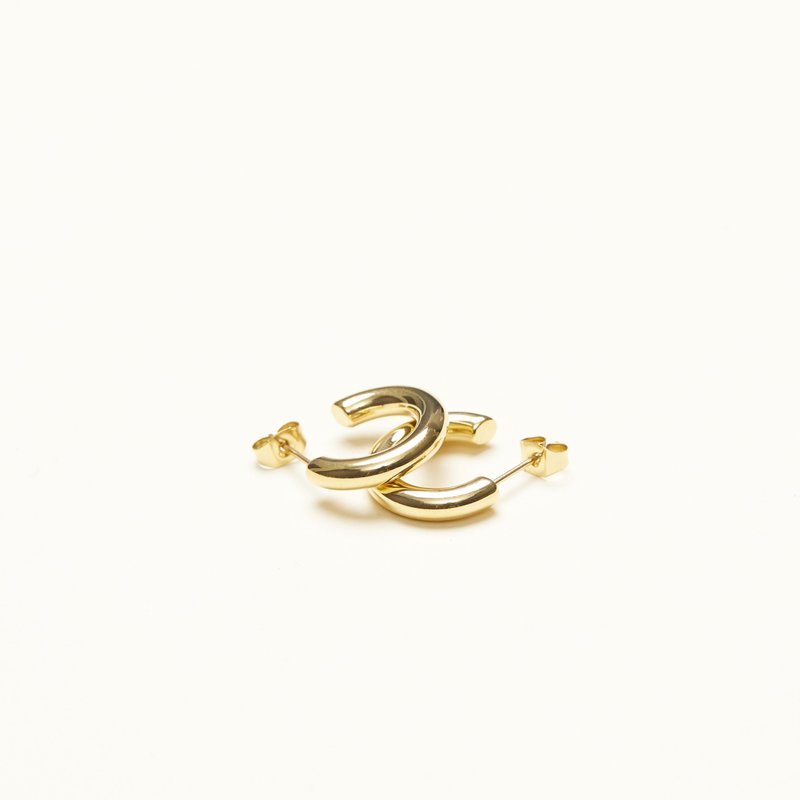 Shapes Studio Everyday Gold Hoops