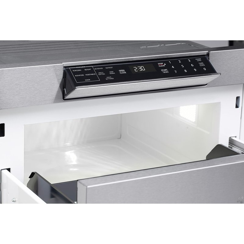 Shop Sharp 1.2 Cu. Ft. Stainless Microwave Drawer In Grey