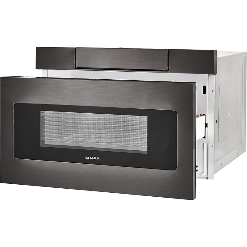 Shop Sharp 1.2 Cu. Ft. Stainless Microwave Drawer In Black