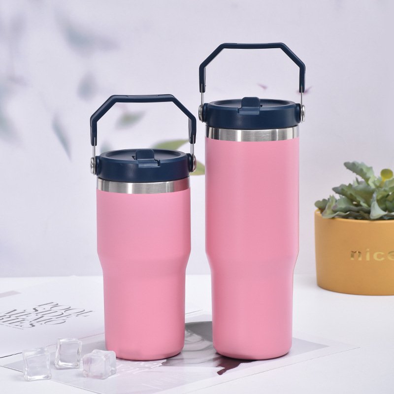 Shop Sheshow 20oz/30oz H2.0 Flowstate Stainless Steel Vacuum Insulated Flasks In Pink