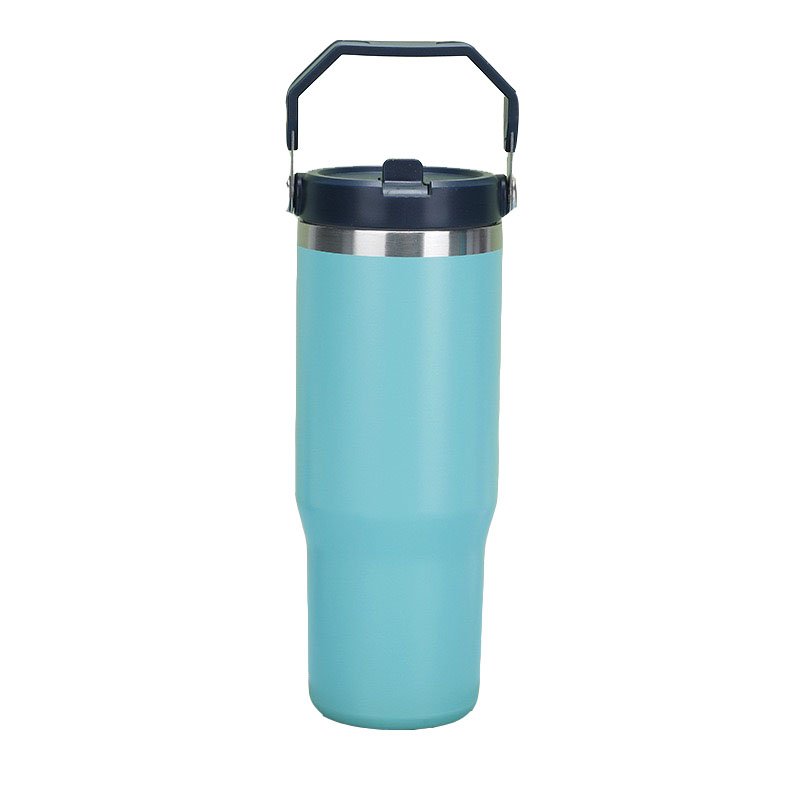 Sheshow 20oz/30oz H2.0 Flowstate Stainless Steel Vacuum Insulated Flasks In Blue