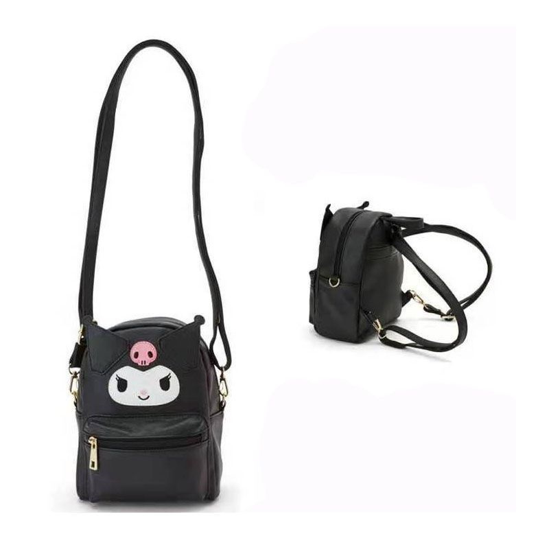 Sheshow Anime Doll Cosplay Light Black Bag Kawaii Mini Backpack Cute Cosplay Backpack Girl Doll Handbag