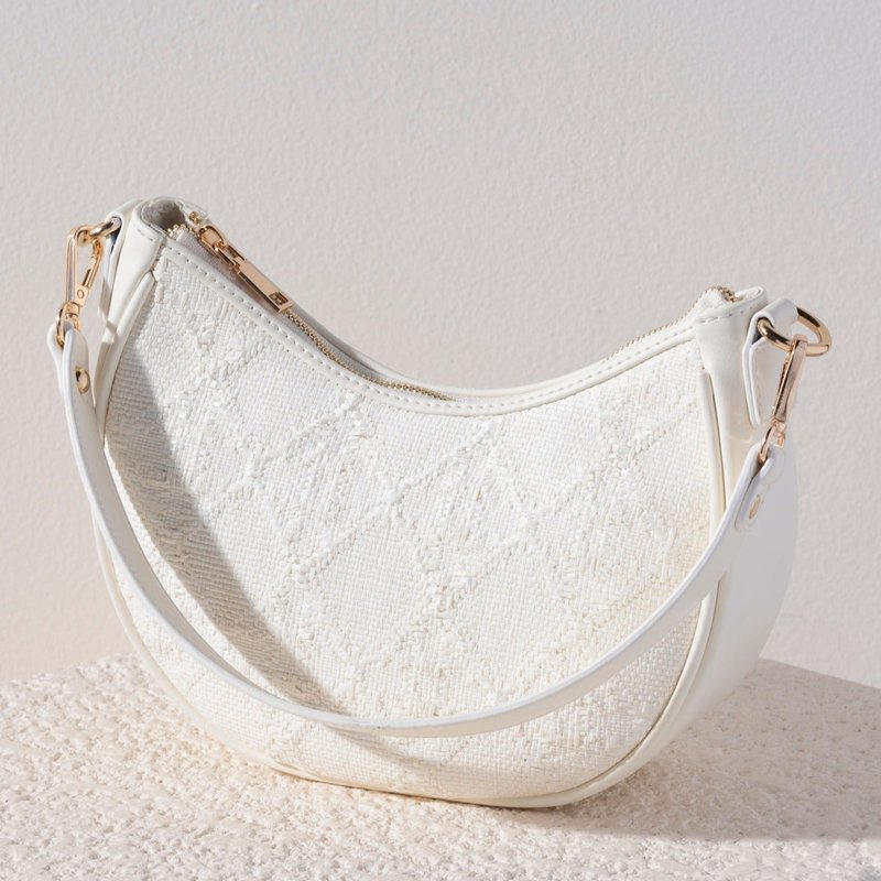Shop Shiraleah Adrienne Shoulder Bag, White