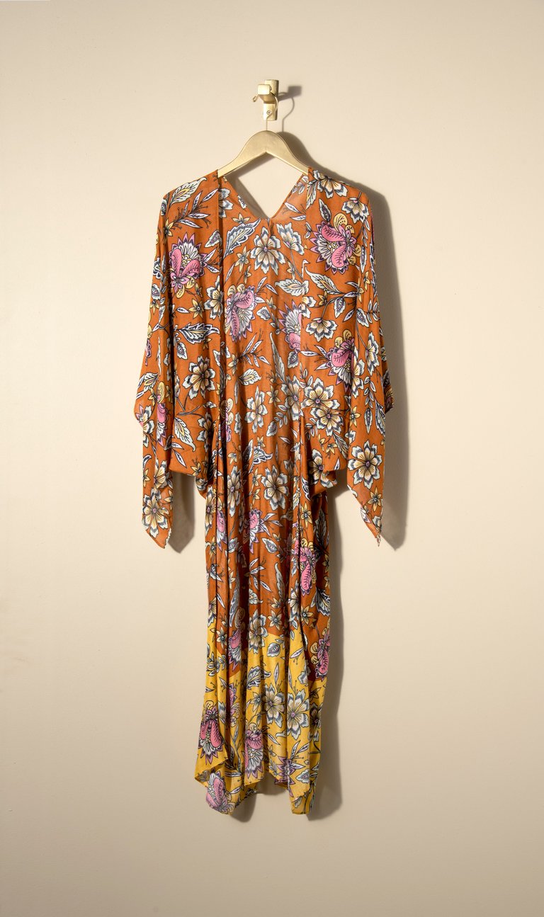 Barbarossa Kimono Cover-Up, Cinnamon