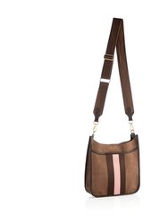 Blakely Cross-Body Handbags - Taupe