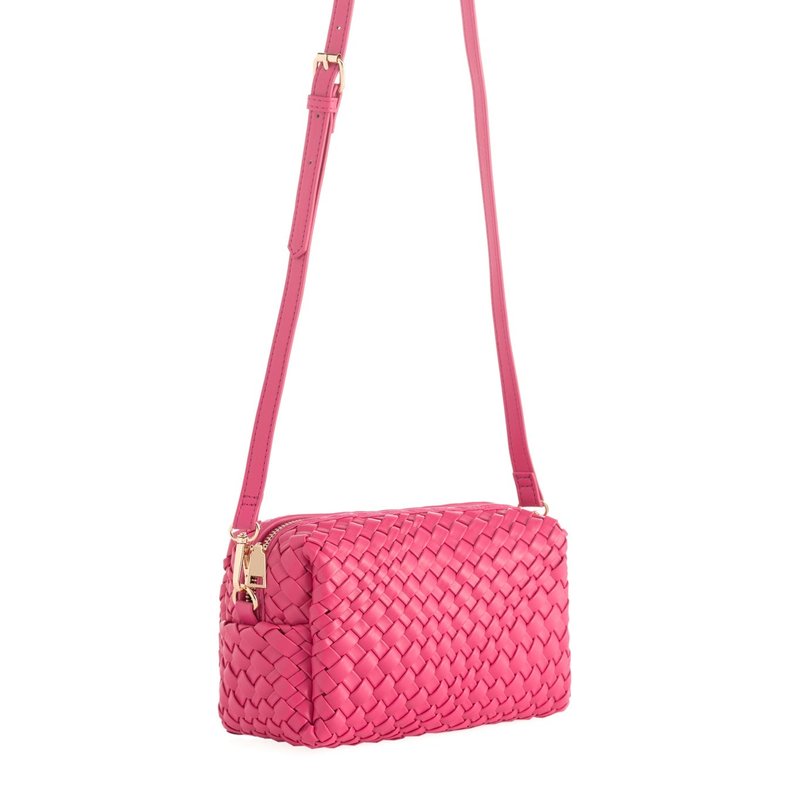 Shop Shiraleah Blythe Boxy Cross-body Bag, Magenta In Pink