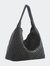 Blythe Woven Hobo Handbags - Black
