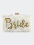 Bride Boxy Minaudiere Handbags - Ivory