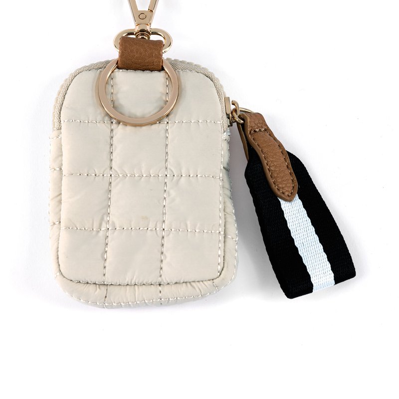 Shiraleah Ezra Clip-on Pouch, Ivory In White